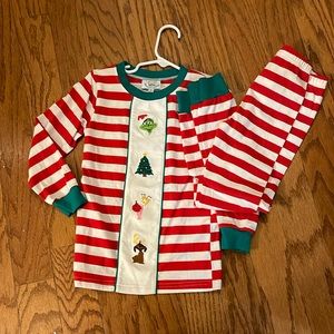 Southern Taters Grinch Christmas Pajamas Size 6